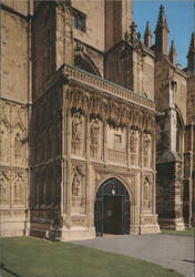 Canterbury Cathedral South Porch Postcard