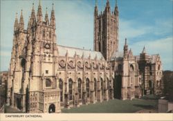 Canterbury Cathedral from the South West Postcard