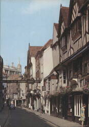 Stonegate, York - Ye Olde Starre Inn & Minster View Postcard