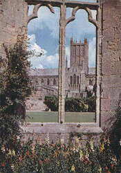 Wells Cathedral, The Central Tower Postcard