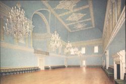 The Ball Room, The Assembly Rooms, Bath Postcard