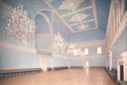 The Ball Room, The Assembly Rooms, Bath Postcard
