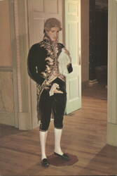 Formal Embroidered Suit, 1780s, Marquess of Lansdowne Postcard