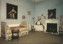 The Bedroom, No. 1 Royal Crescent, Bath Postcard