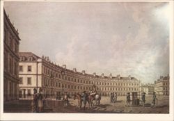 The Circus, Bath, about 1784, by Thomas Malton Jr. Postcard