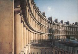 The Circus, Bath, Somerset Postcard