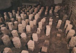 The Hypocaust, Roman Baths Postcard