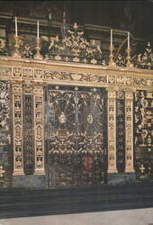 St. Paul's Cathedral Ironwork Screen by Jean Tijou Postcard