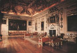 Wilton House, Double Cube Room, Salisbury Postcard