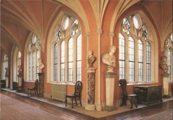 Wilton House, Salisbury - Upper Cloisters, Wyatt's Gothic Postcard