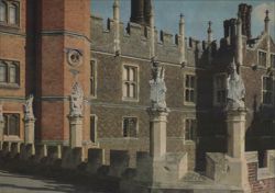Hampton Court Palace, London - West Front & King's Beasts Postcard