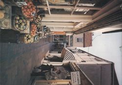 The Lanes, Brighton - Shops, Fruit, Coins, Stamps Postcard