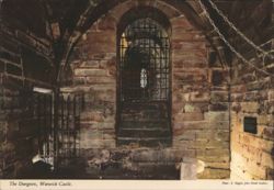 The Dungeon, Warwick Castle Postcard