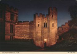Ghost Tower, Warwick Castle Postcard