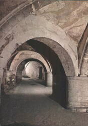 Gloucester Cathedral The Crypt Arched Passageway Postcard