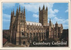 Canterbury Cathedral from the South-West Postcard
