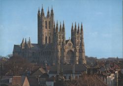 Canterbury Cathedral, North West View Postcard