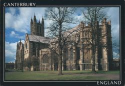 Canterbury Cathedral from the East Postcard