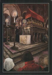 Canterbury Cathedral Interior, Altar and Shrine Postcard