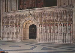 York Minster Choir Screen Postcard