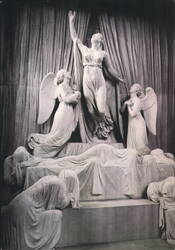 Princess Charlotte Memorial, St. George's Chapel Postcard
