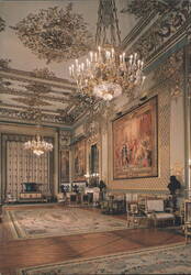 Windsor Castle: The Grand Reception Room Postcard