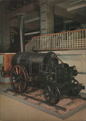 "Rocket" Locomotive, 1829 Postcard