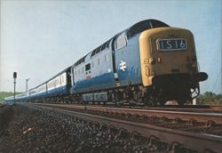 English Electric "Deltic" Locomotive IS16 Postcard