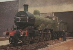 GNR 4-4-2 Henry Oakley Steam Locomotive York Postcard Postcard