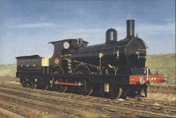 Great Eastern Railway Passenger Locomotive No. 490 Postcard