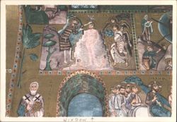 Palatine Chapel, The Baptism of Jesus Mosaic, Palermo Postcard