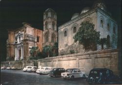 Martorana Church Nightly, Palermo Postcard