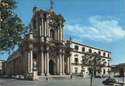 Siracusa Cathedral, Minerva Temple, 5th Century BC Postcard
