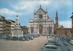 Basilica di Santa Croce, Florence Postcard