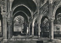 Milano Chiesa S. Maria delle Grazie Interno Postcard