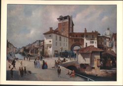 Porta Ticinese, Milan (Beretta, 1850) Postcard