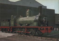 North Eastern Railway 0-6-0 No. 1275 Stephenson Long Boiler Postcard