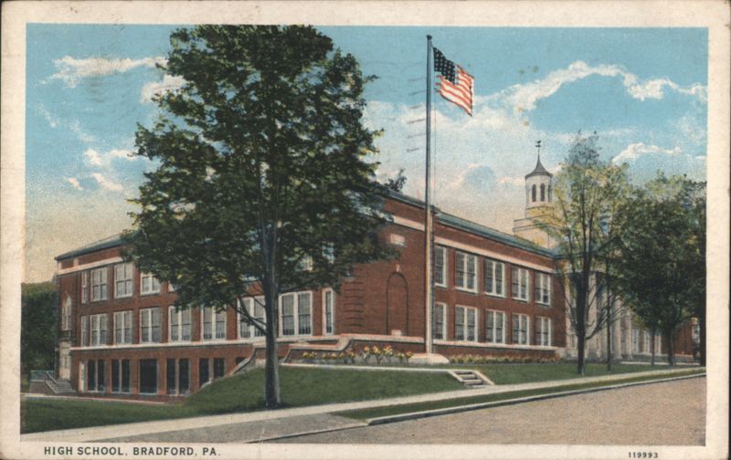 High School Building, Bradford, PA Pennsylvania
