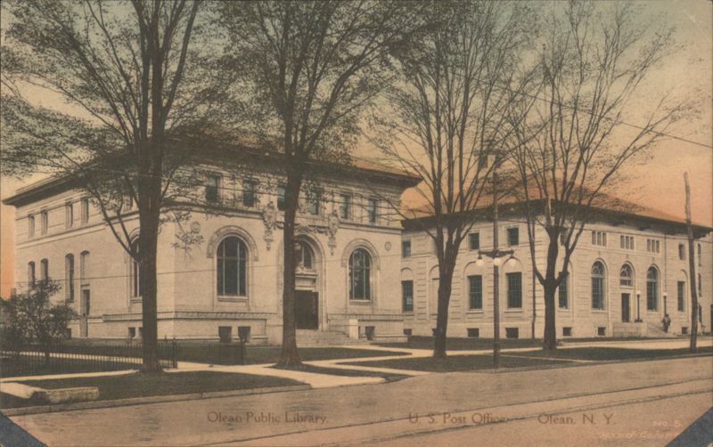 Olean Public Library & U.S. Post Office, Olean, NY New York