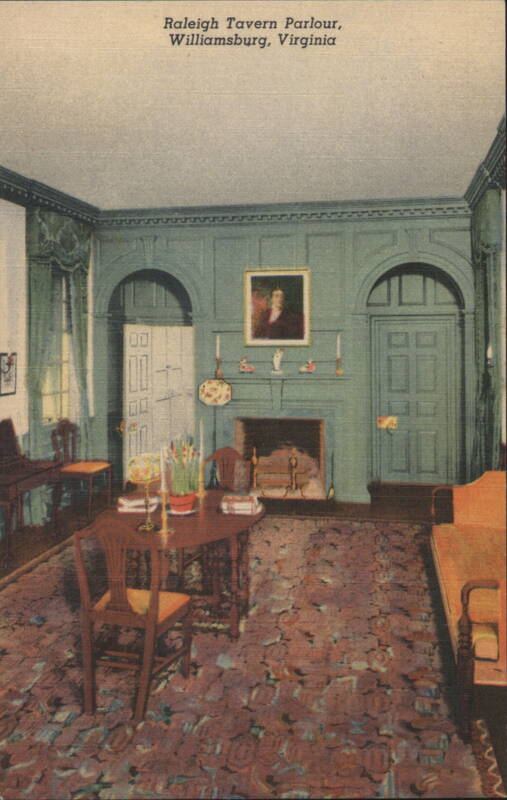 Raleigh Tavern Parlour, Williamsburg, VA Virginia