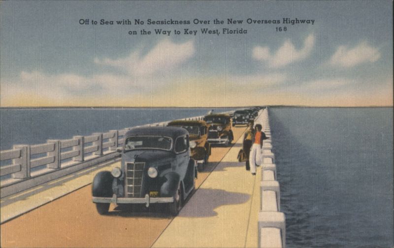 Off to Sea with No Seasickness Over the New Overseas Highway Key West Florida