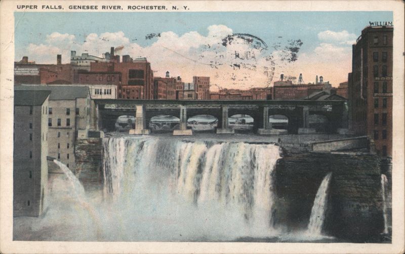 Upper Falls, Genesee River, Rochester, NY New York
