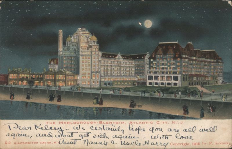 The Marlborough-Blenheim, Atlantic City, NJ, Night New Jersey