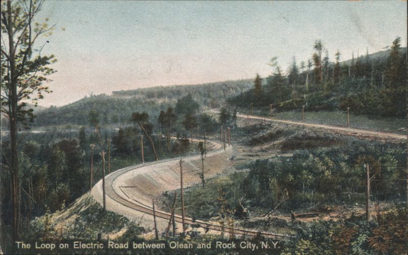 Electric Road Loop between Olean and Rock City, NY New York