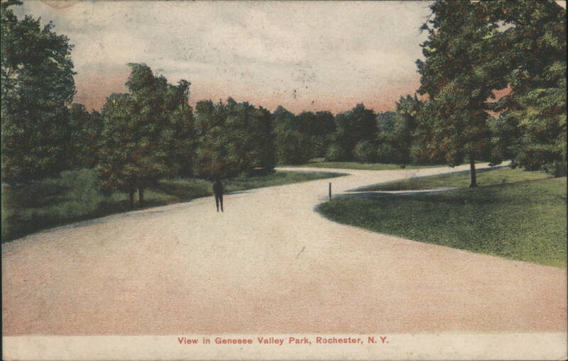 Genesee Valley Park Winding Path, Rochester, NY New York