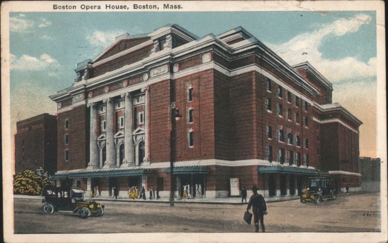 Boston Opera House, Boston, Mass. Massachusetts