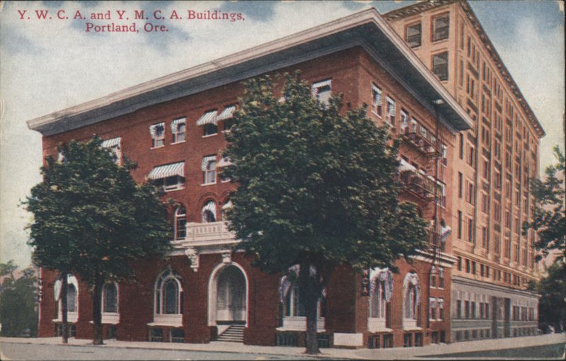 Y. W. C. A. and Y. M. C. A. Buildings Portland Oregon
