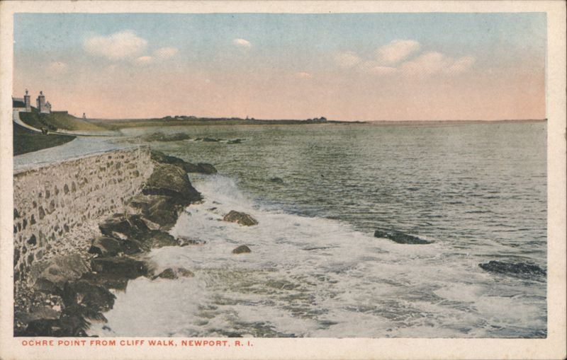 Ochre Point from Cliff Walk, Newport, RI Rhode Island