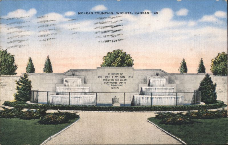 McLean Fountain, Wichita, Kansas