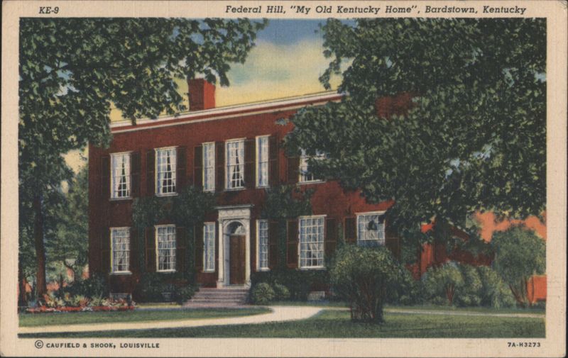 Federal Hill, My Old Kentucky Home, Bardstown, KY
